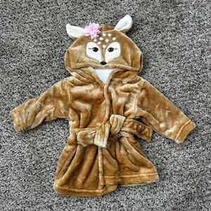 Adorable Fawn Baby Hooded Robe